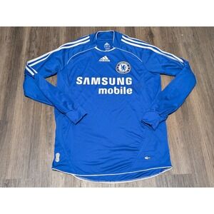 Adidas Chelsea 07 Football Club Soccer Home Jersey Long Sleeve Samsung Mobile S